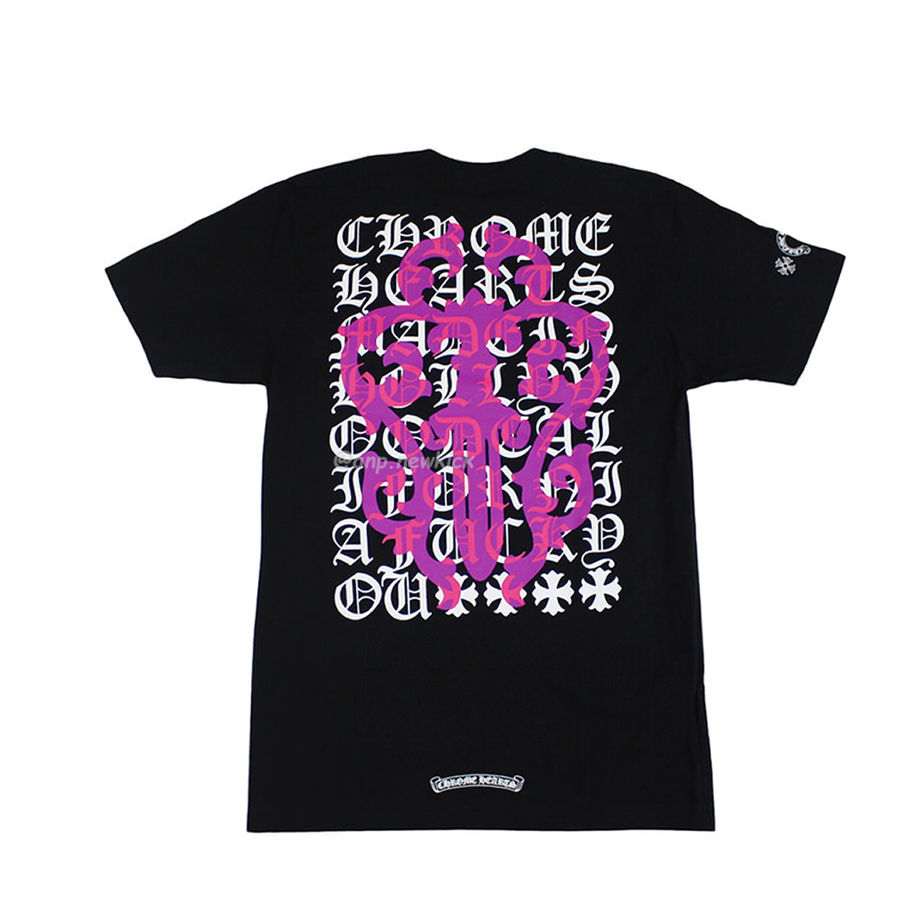 Chrome Hearts Eye Chart Dagger T Shirt Black (8) - www.newkick.vip